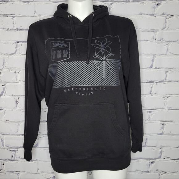 Independent Trading Company Other - Hard-pressed Studio Black Flag Stealth INDEPENDENT Hoodie, sz Large
